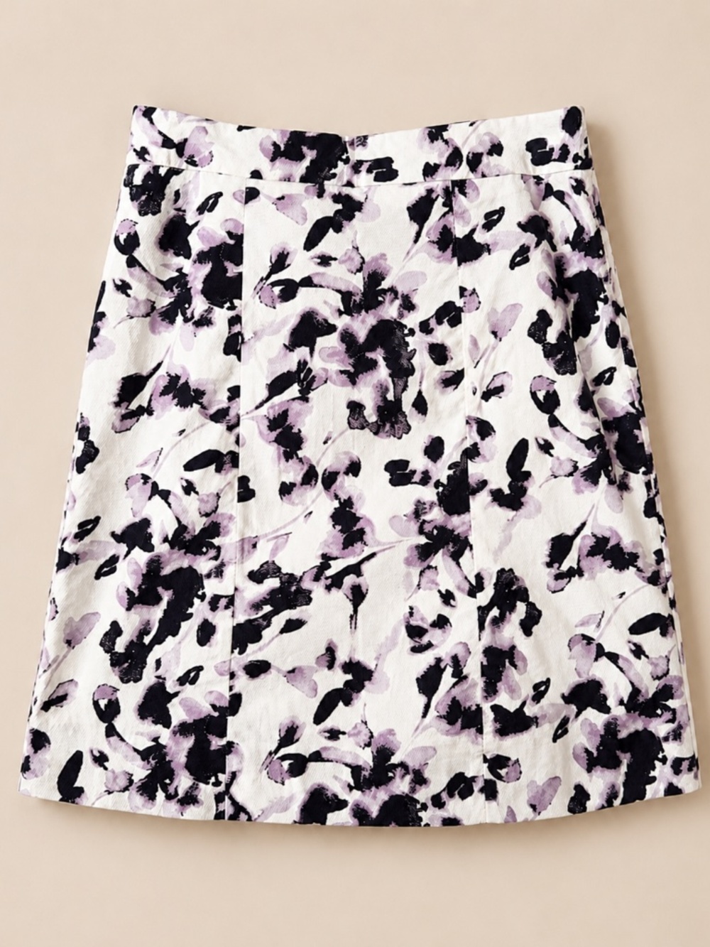 H&M Floral Print A-Line Mini Skirt – Size 6